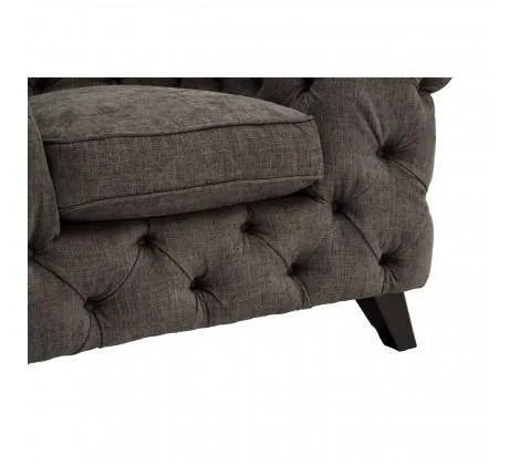 Grey Fabric Armchair