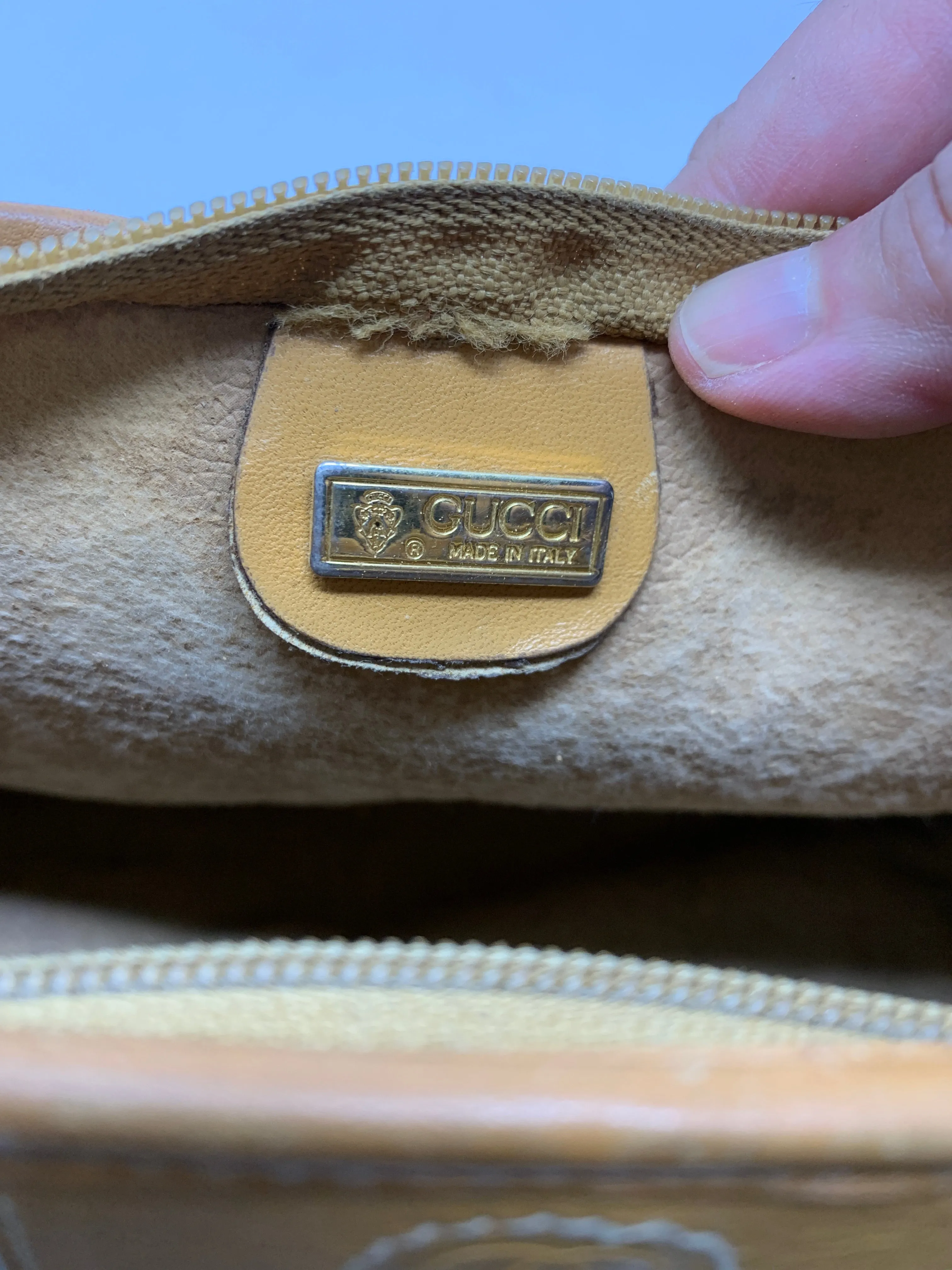 Gucci Cosmetic Bag! Vintage!