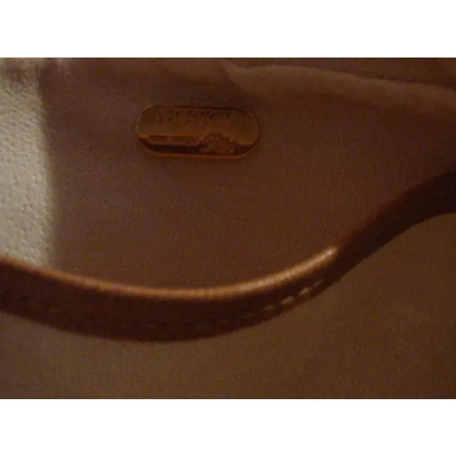 Gucci Vintage Purses Tan Gg Canvas Clutch