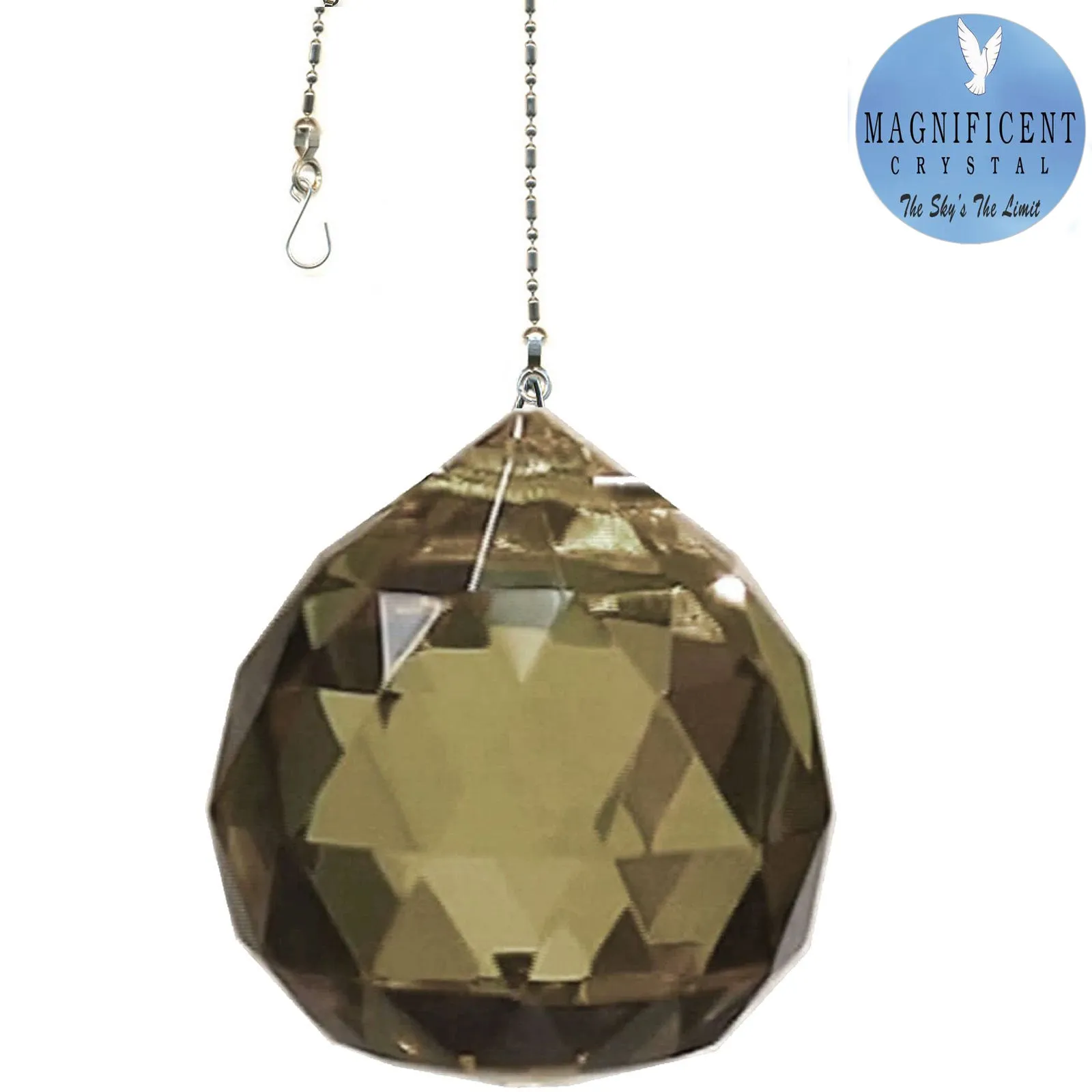 Hanging Crystal Honey Magnificent Crystal 50mm Crystal Ball Prism