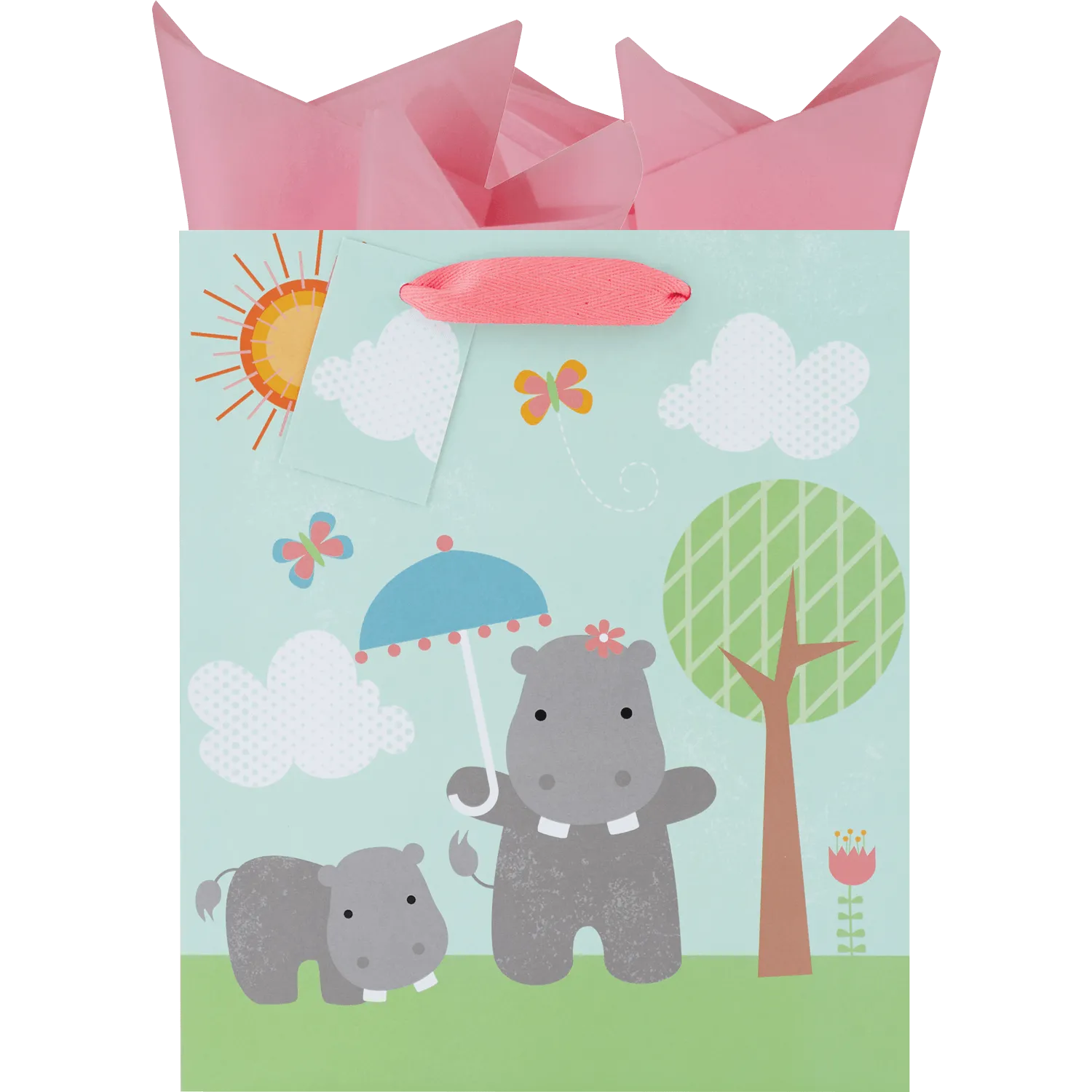 Happy Hippos - Medium Gift Bag