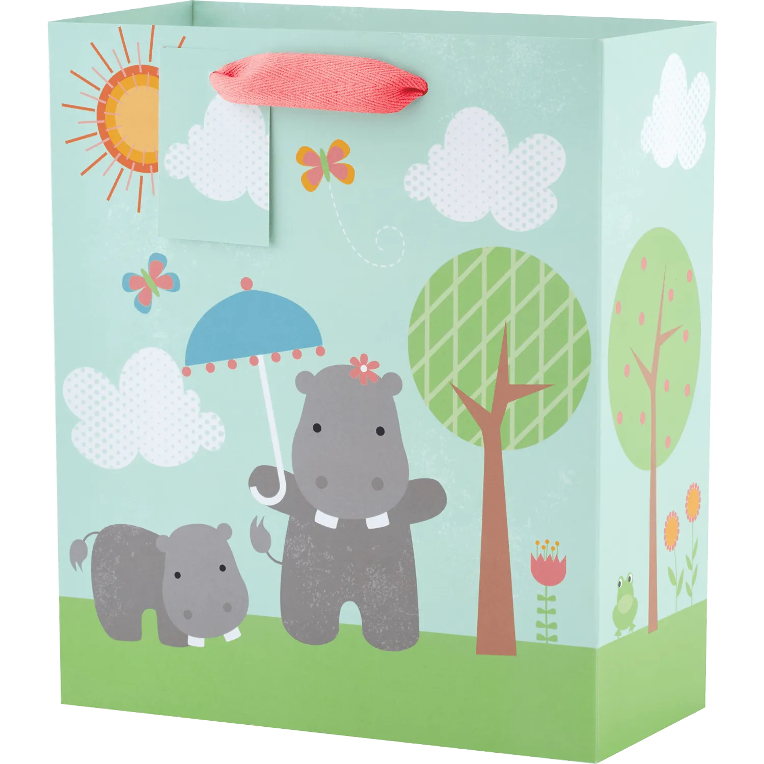 Happy Hippos - Medium Gift Bag