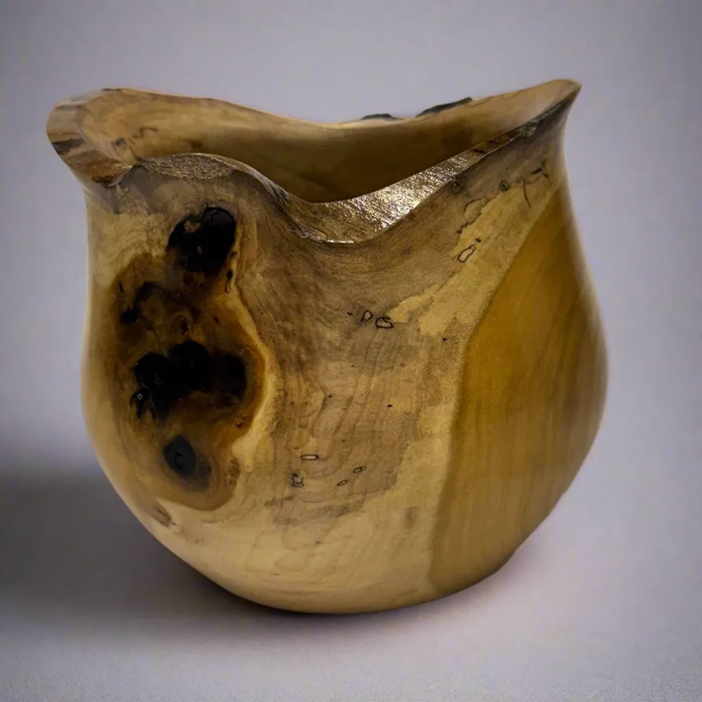 Historic Tulip Polar Wood Bowl #004