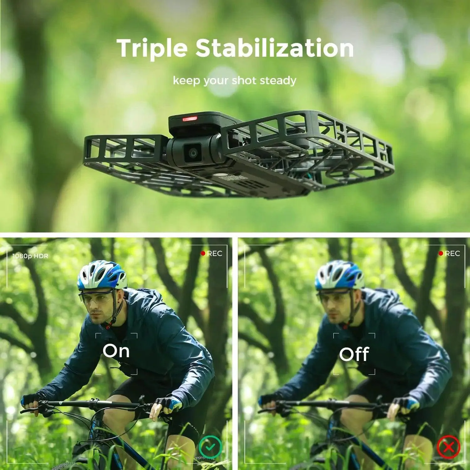 HOVER Air X1 Selfie Drone Mini Action Drone