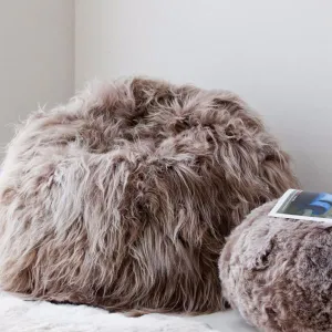 Icelandic Sheepskin Bean Bag (Long Wool)