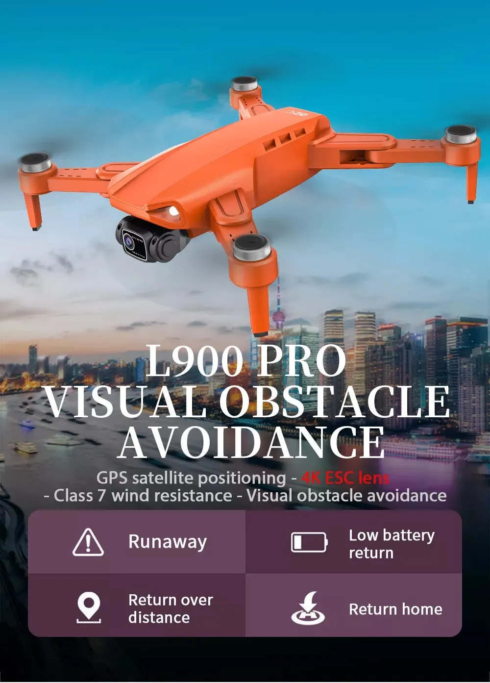iSL900 Pro 4K Drone