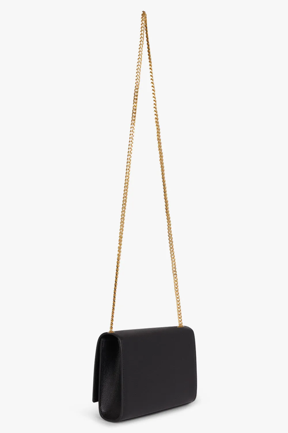 KATE SMALL TASSEL BAG | BLACK/GOLD
