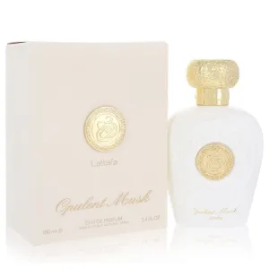 Lattafa Opulent Musk by Lattafa Eau De Parfum Spray (Unisex) 3.4 oz