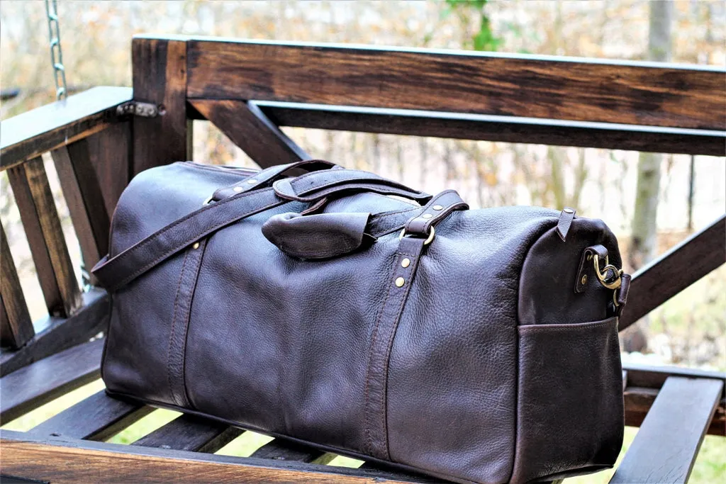 Leather Duffel