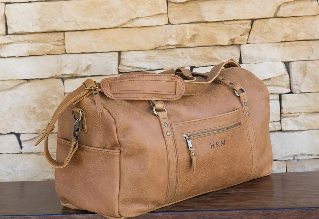 Leather Duffel