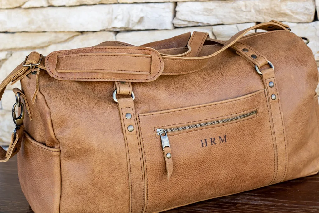 Leather Duffel