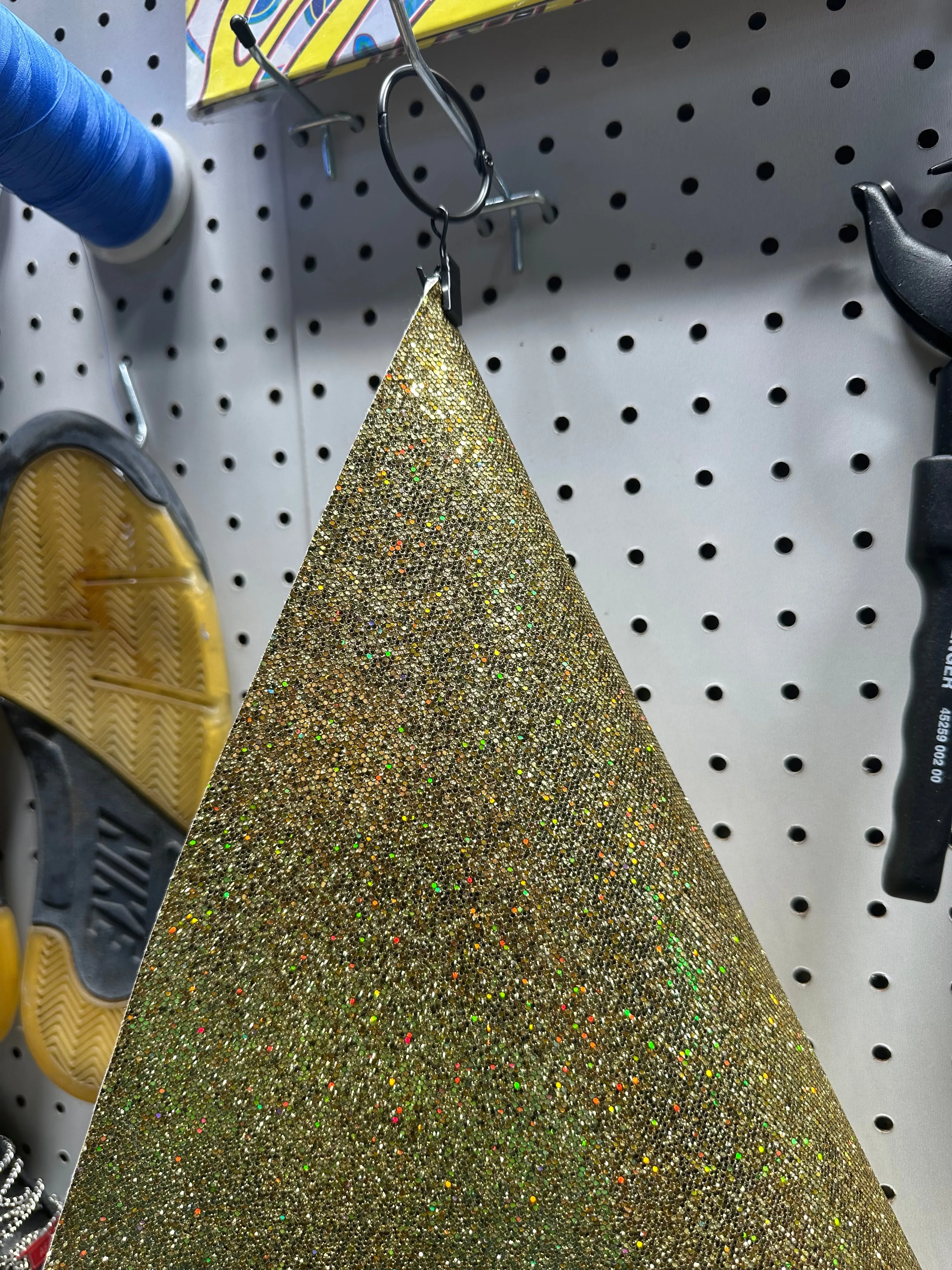 Leather - Glitter Gold PU