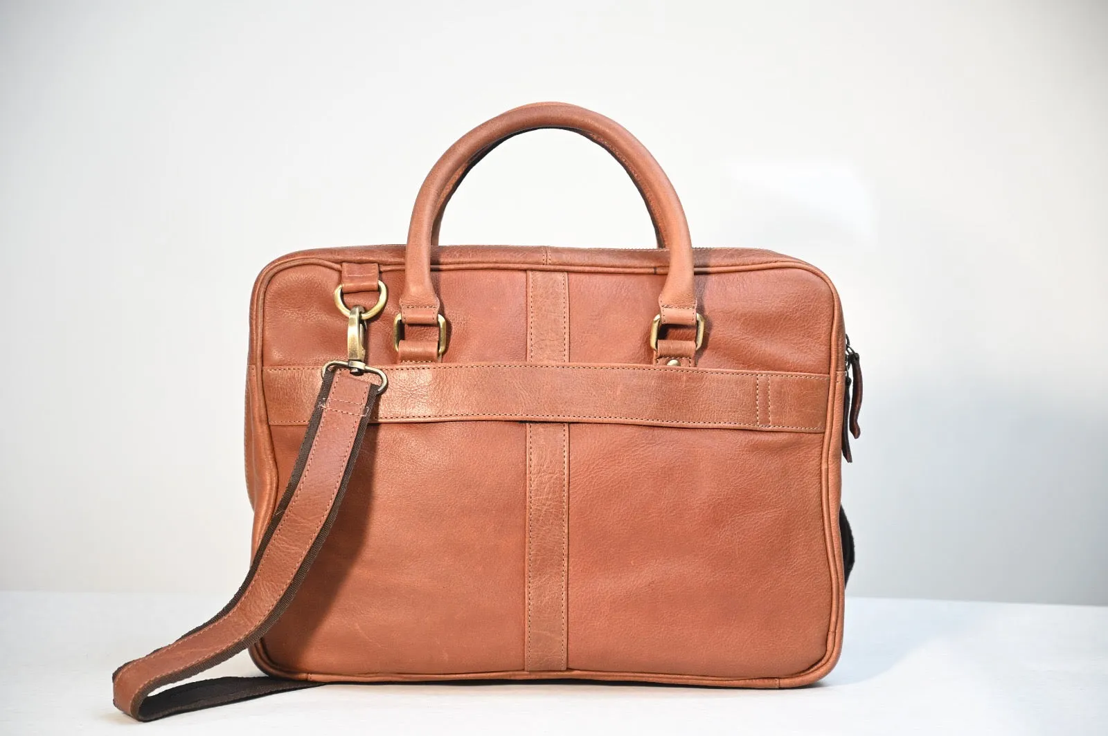 Leather Laptop Briefcase Premium Collection