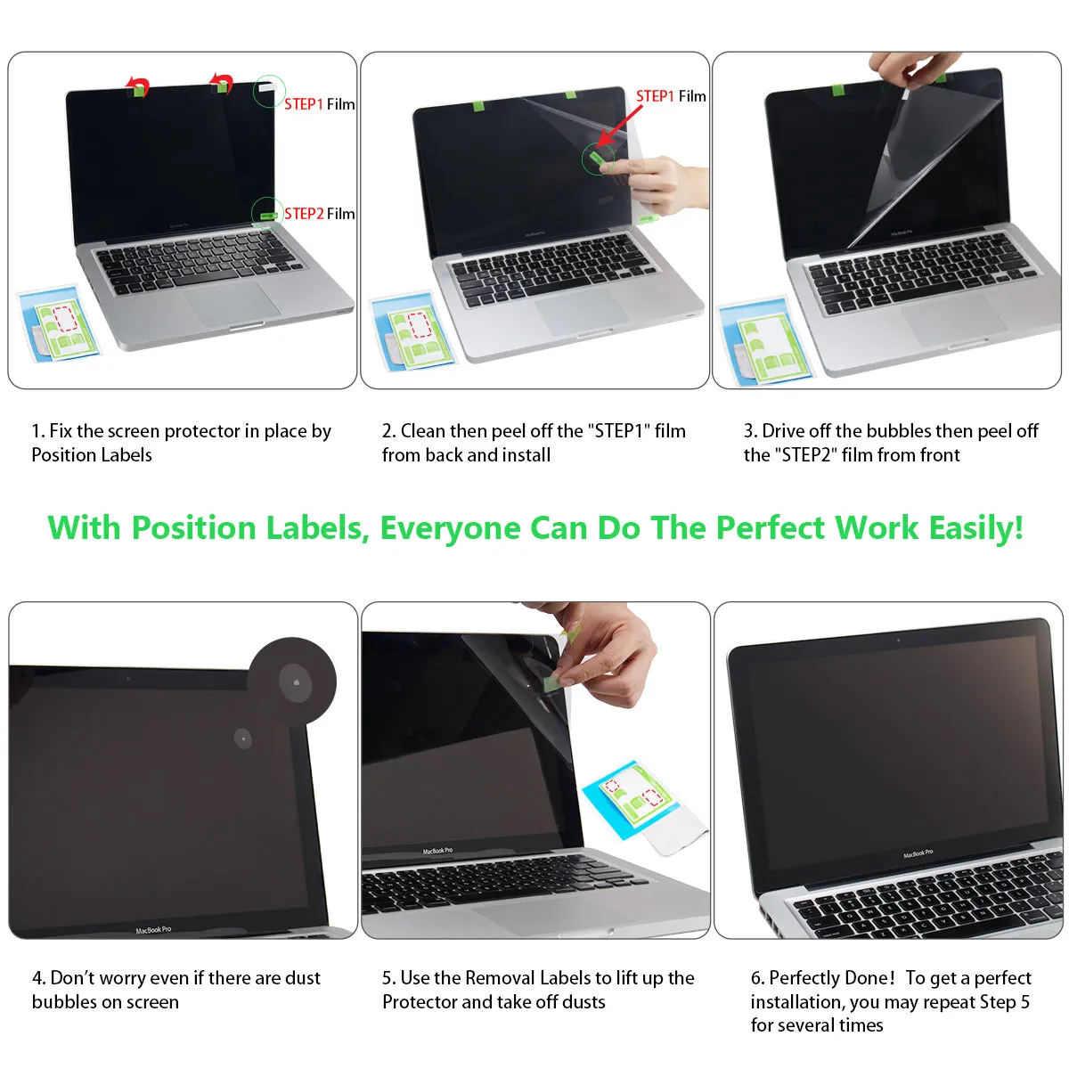 LENTION Anti Blue-ray Screen Protector for MacBook Air 13 (PCM-AIR13-UABL)