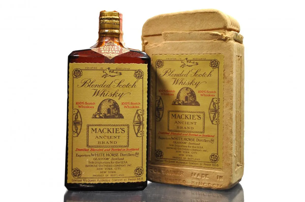 Mackie's Ancient Brand (Bot. 1940s)
