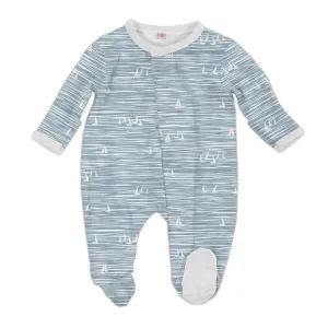 Magnetic Me Blue Seeing Sailboats Footie