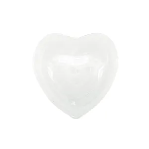 Mariposa Alabaster White Heart Plate
