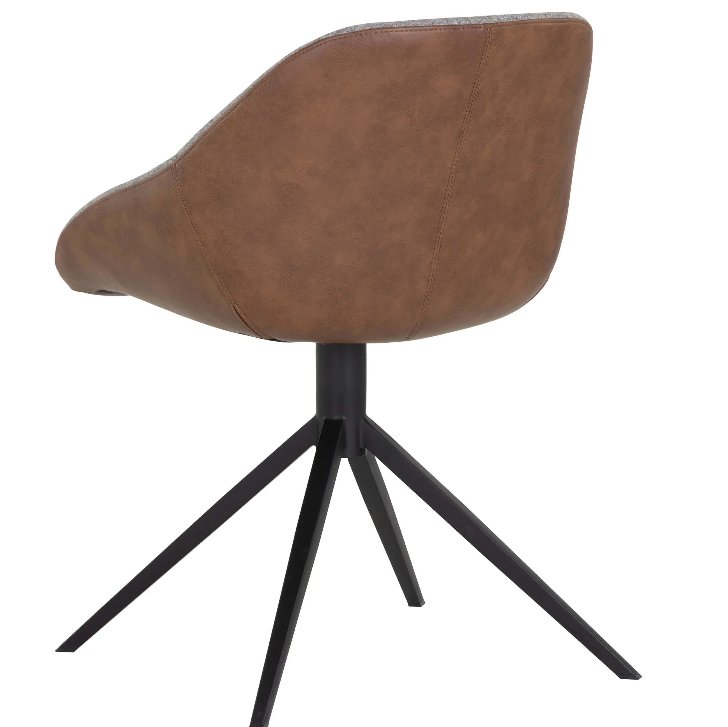 McCoy Swivel Dining Chair, November Grey, Set of 2
