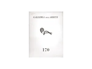 Melotti. Galleria dell'Ariete. Mostra 170