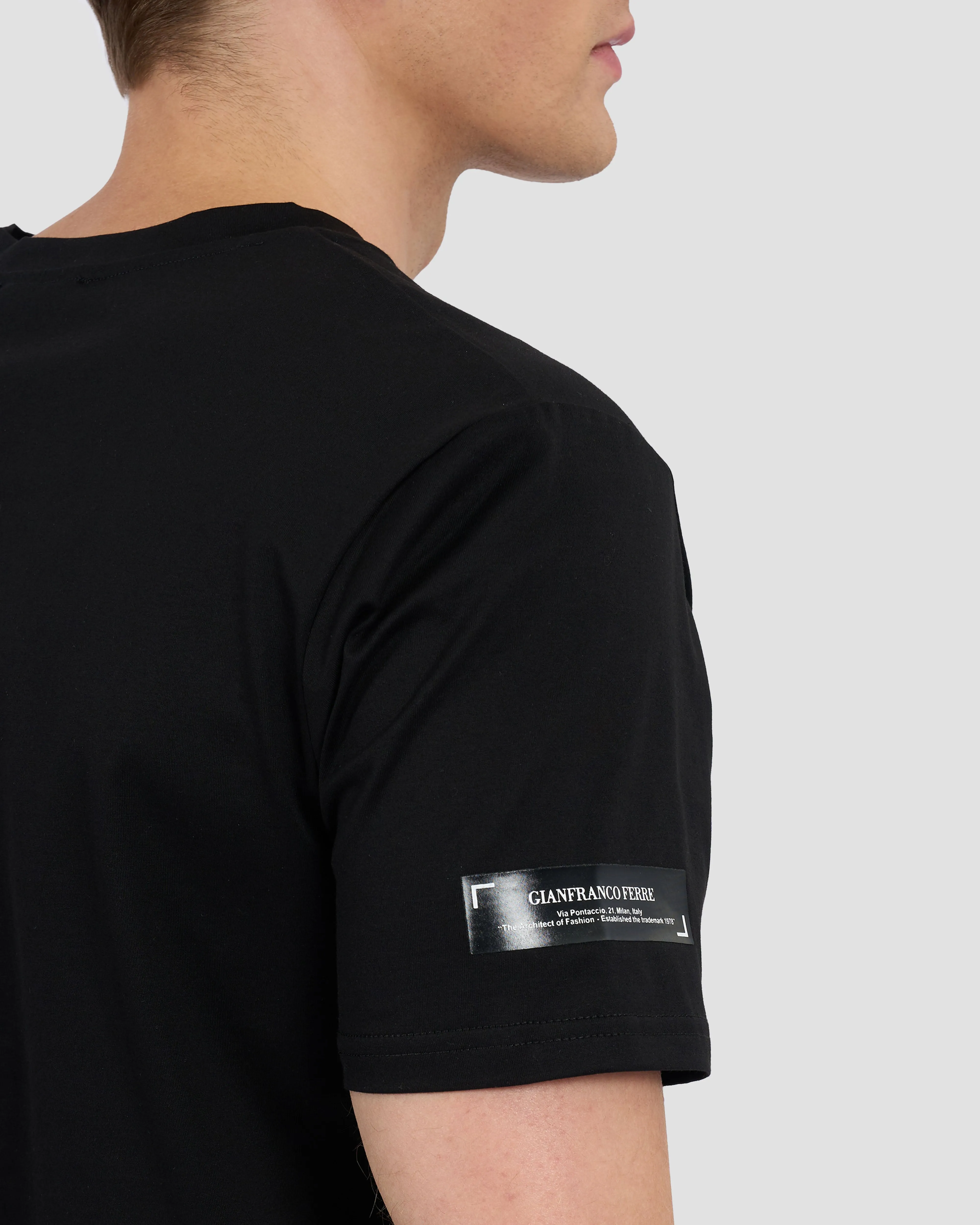 Metal Brand Patched T-Shirt