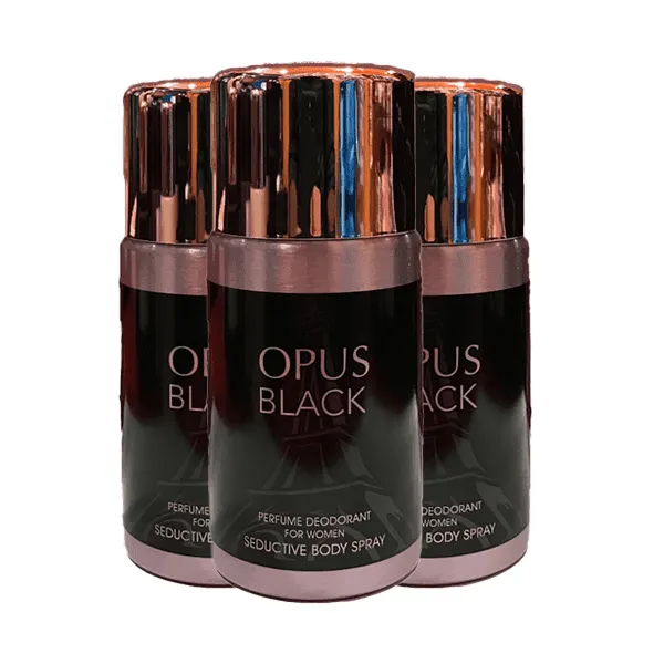 MINI PARIS OPUS BLACK DEODORANT BODY SPRAY 250ML