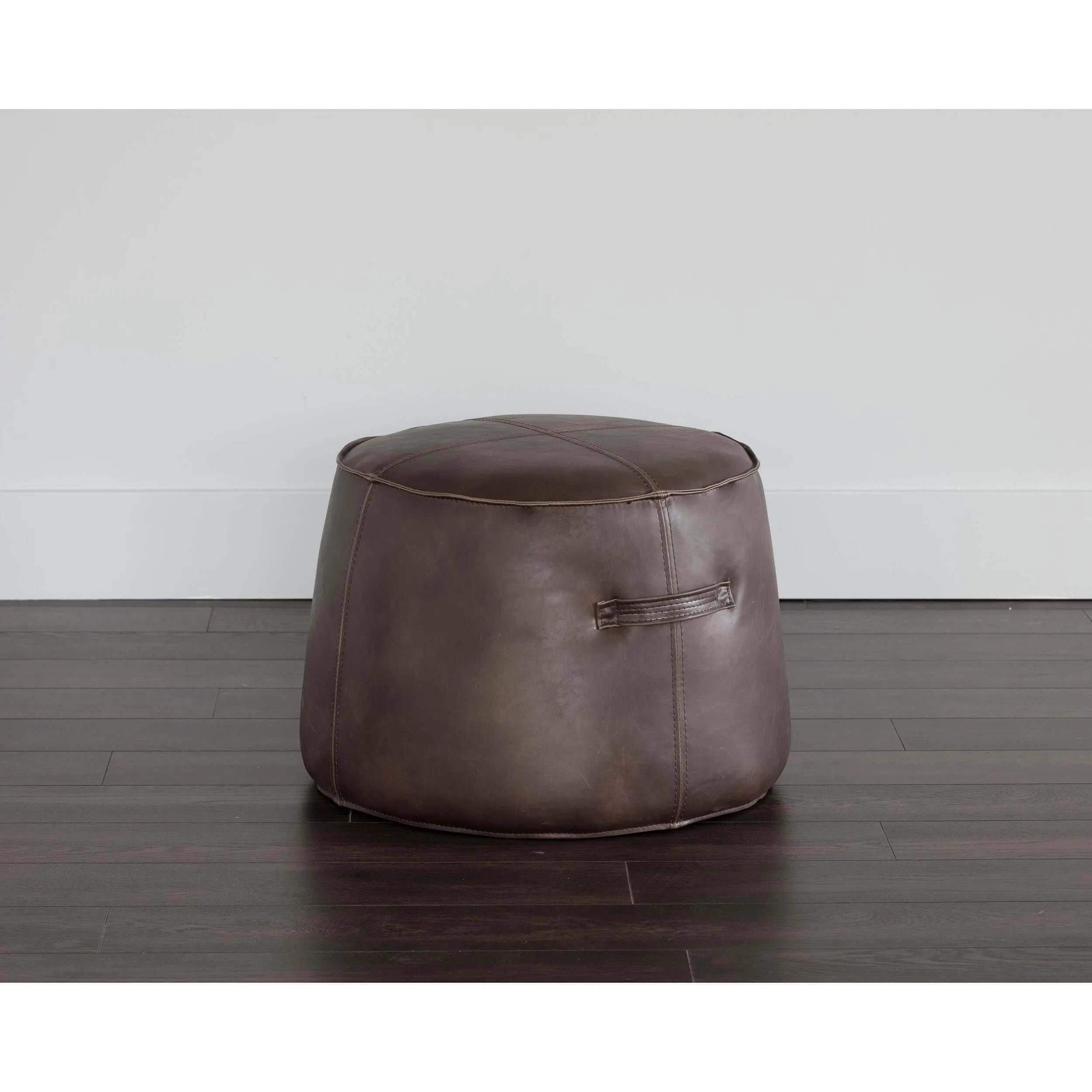 Mitchell Ottoman, Havana Dark Brown