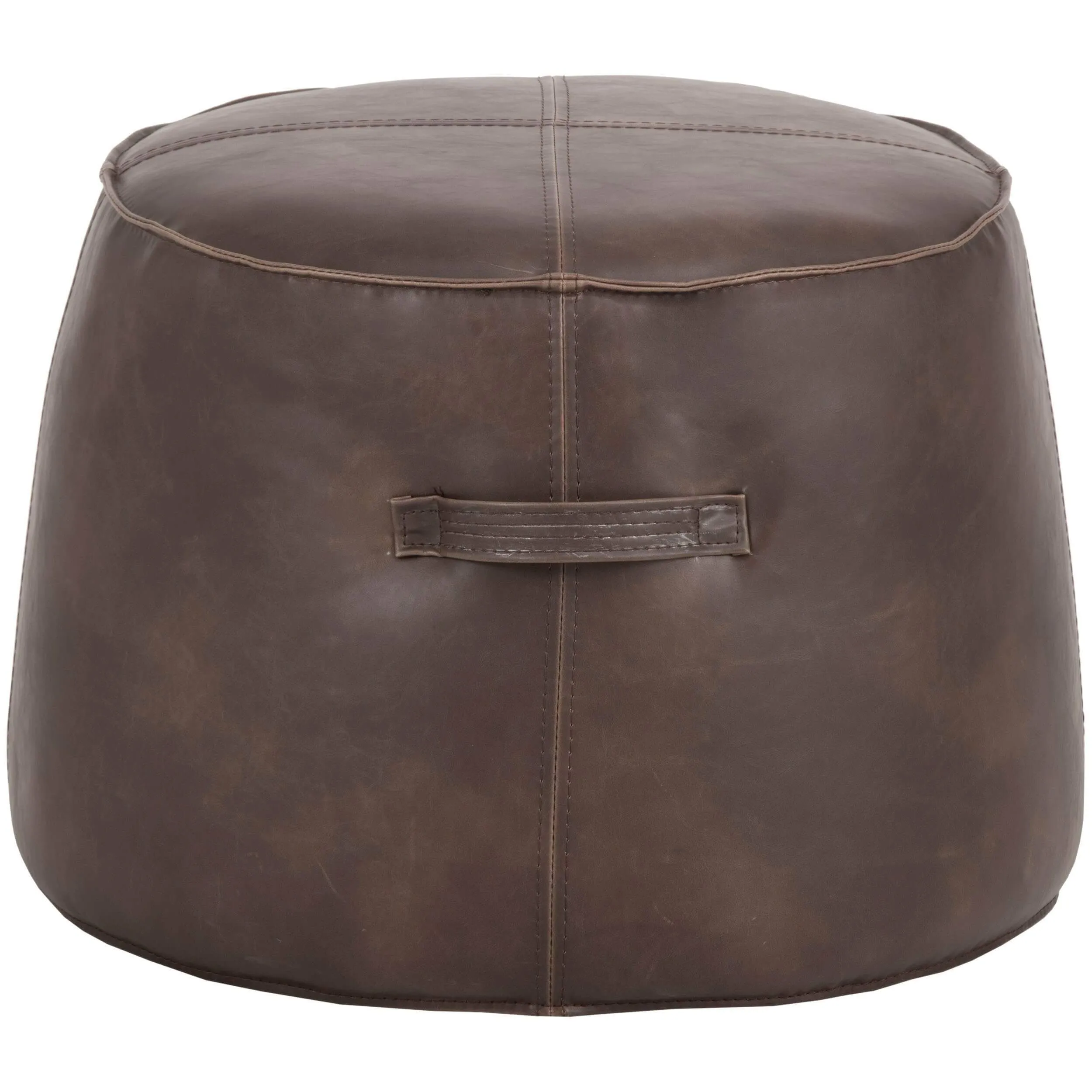 Mitchell Ottoman, Havana Dark Brown