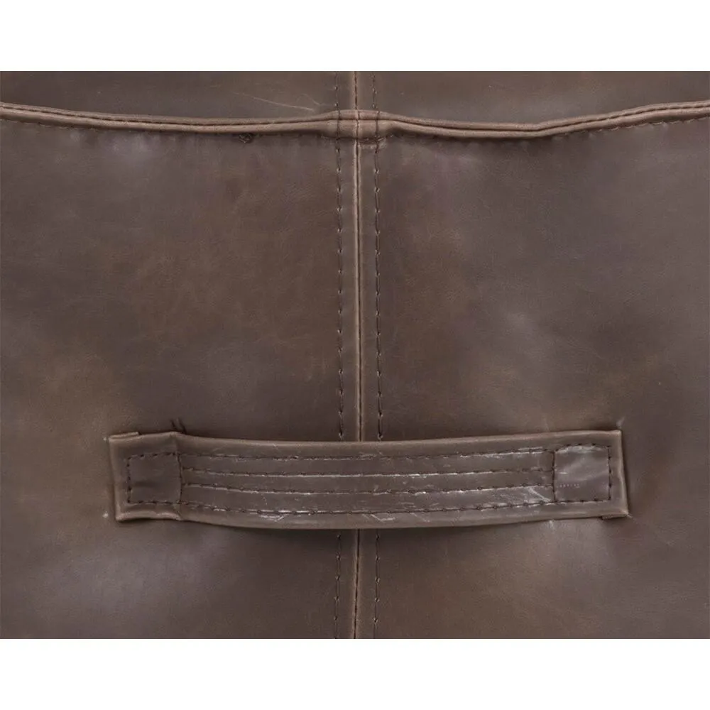 Mitchell Ottoman, Havana Dark Brown