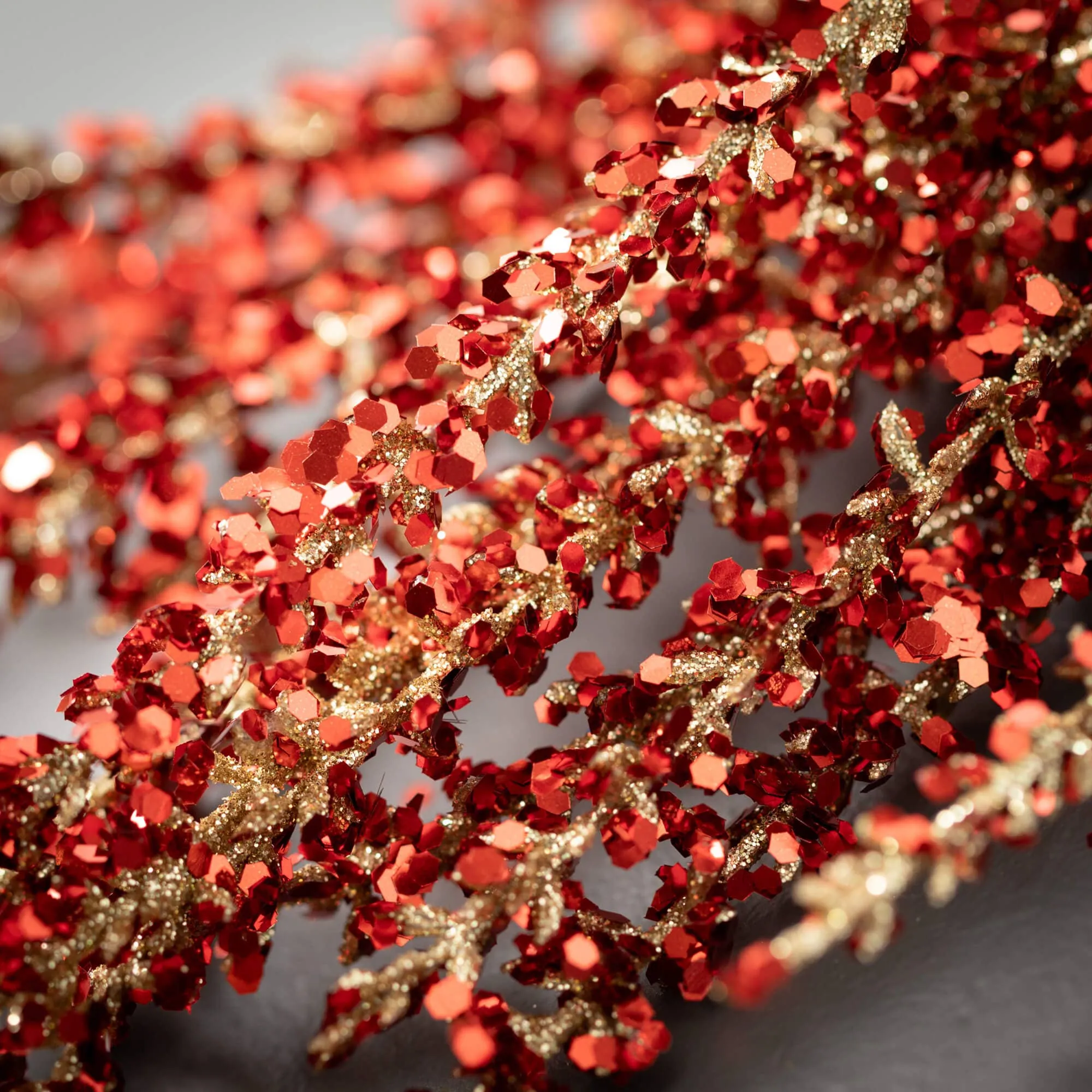 Modern Red Amaranth Spray