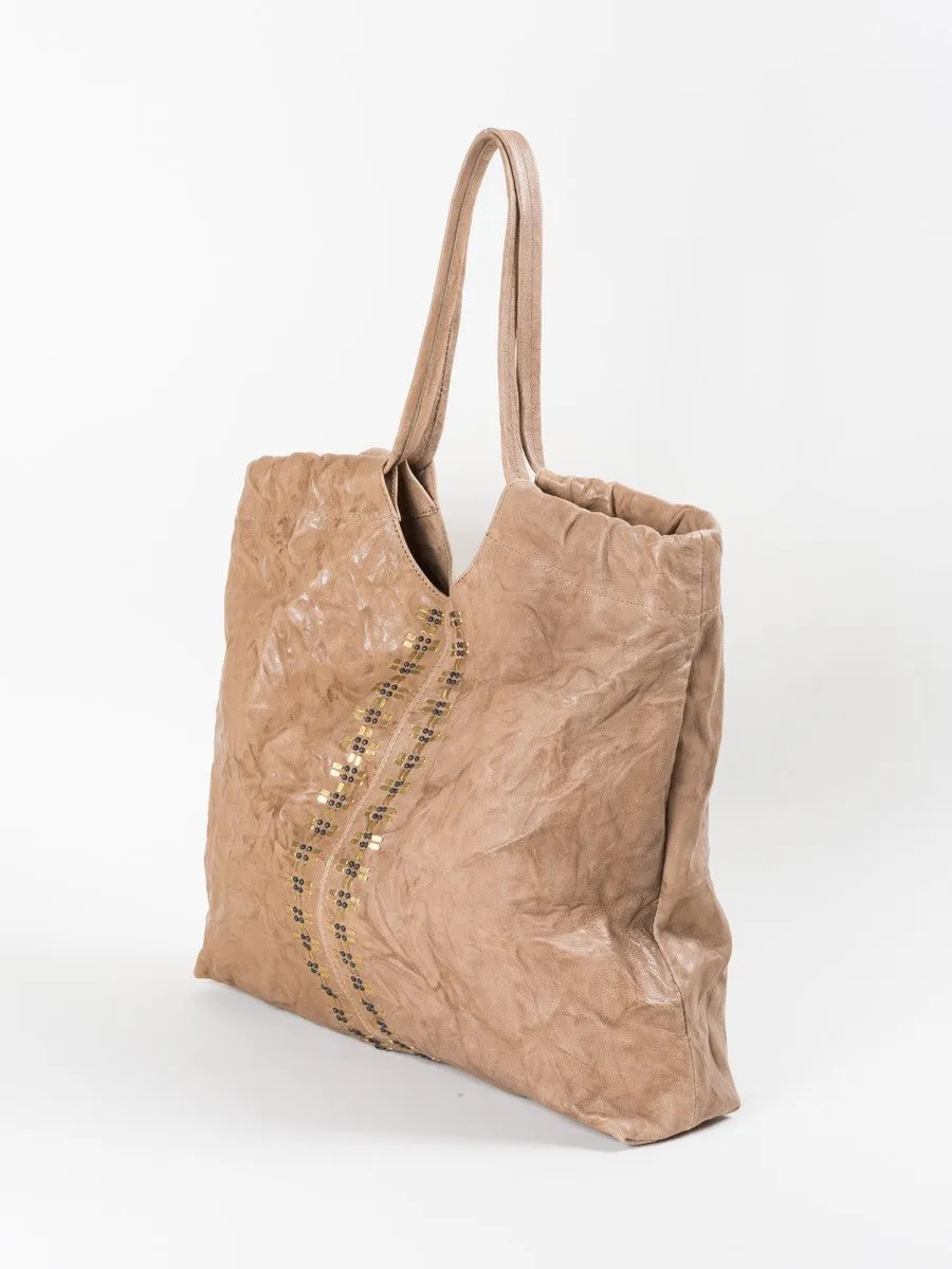 montana tote - taupe
