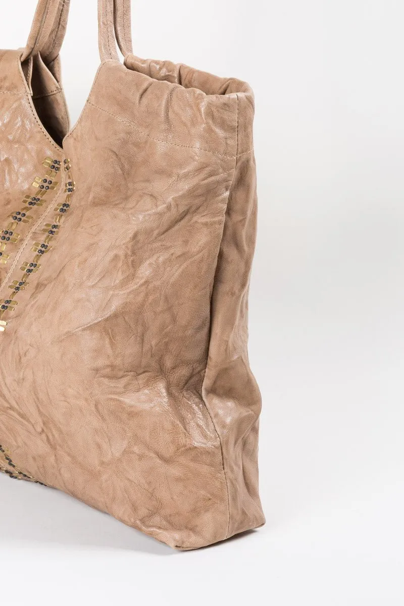 montana tote - taupe