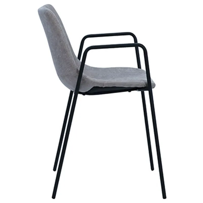 Mullin Dining Chair, Light Grey