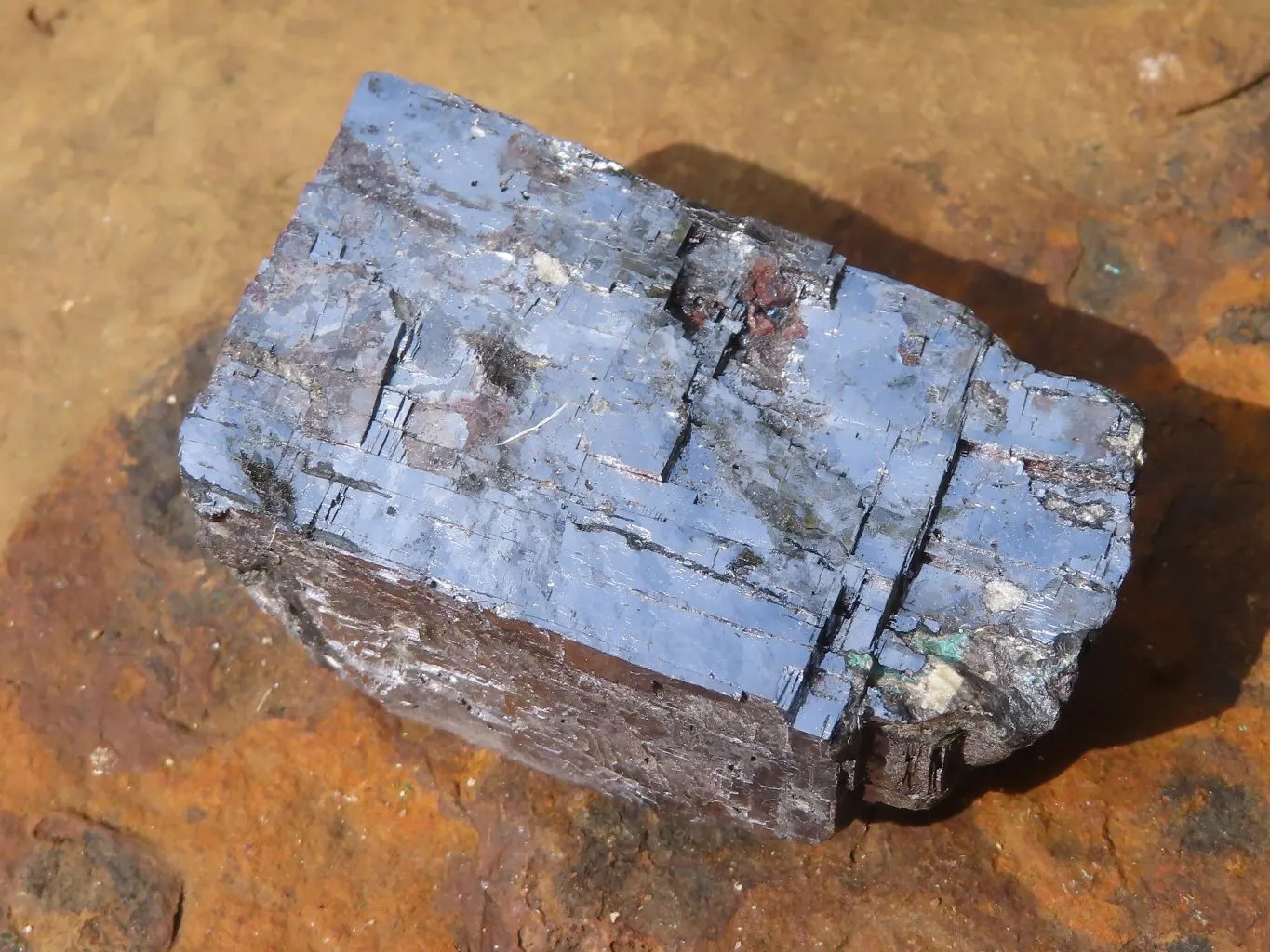 Natural Rare Silver Lead Galena Specimens x 7 From Namibia