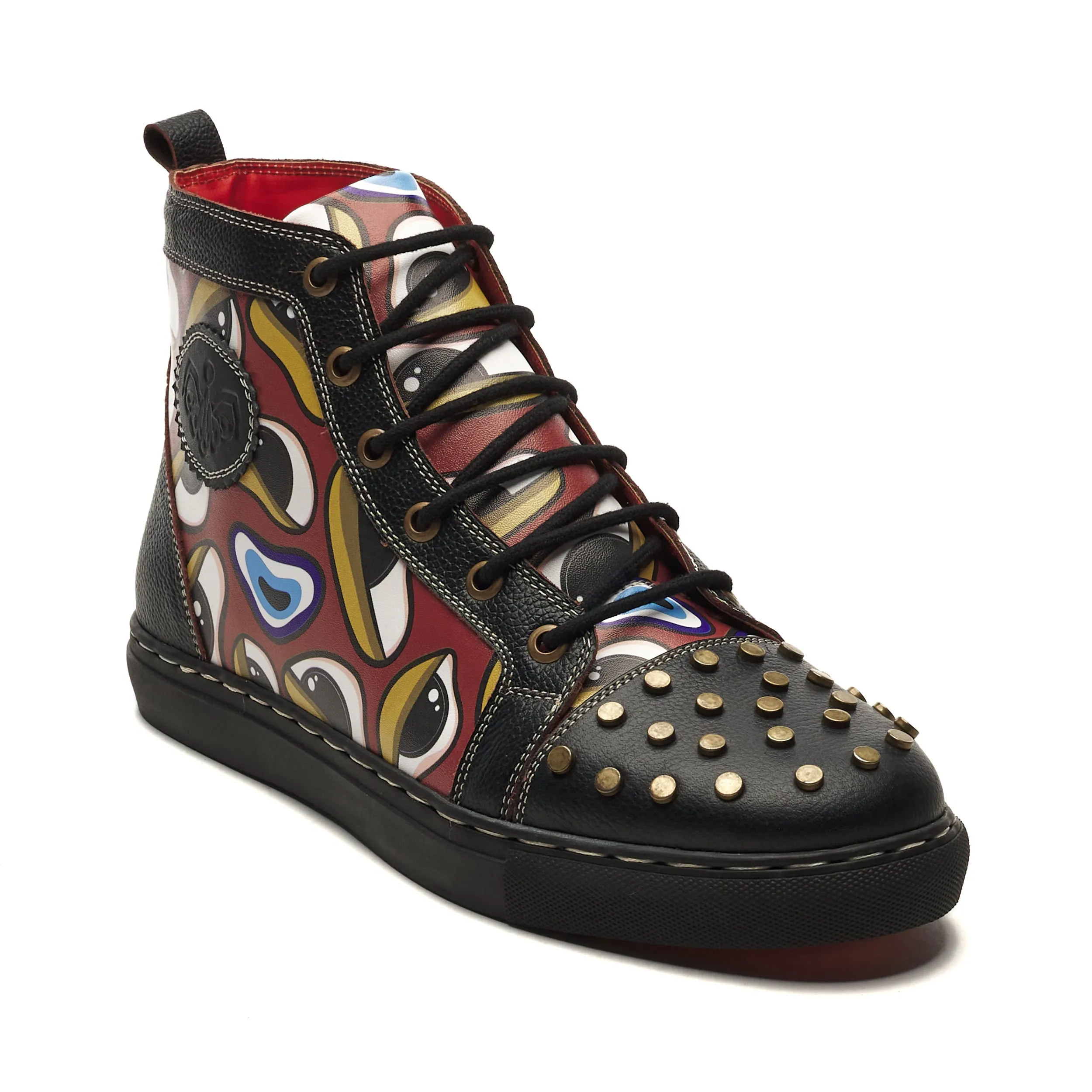'Nazar' High-Tops Men – Crimson