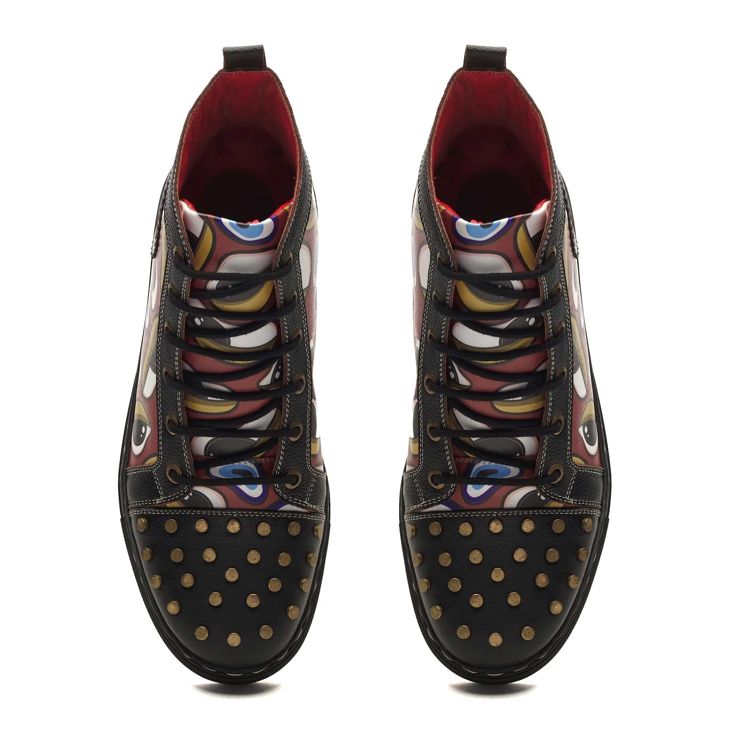 'Nazar' High-Tops Women – Crimson