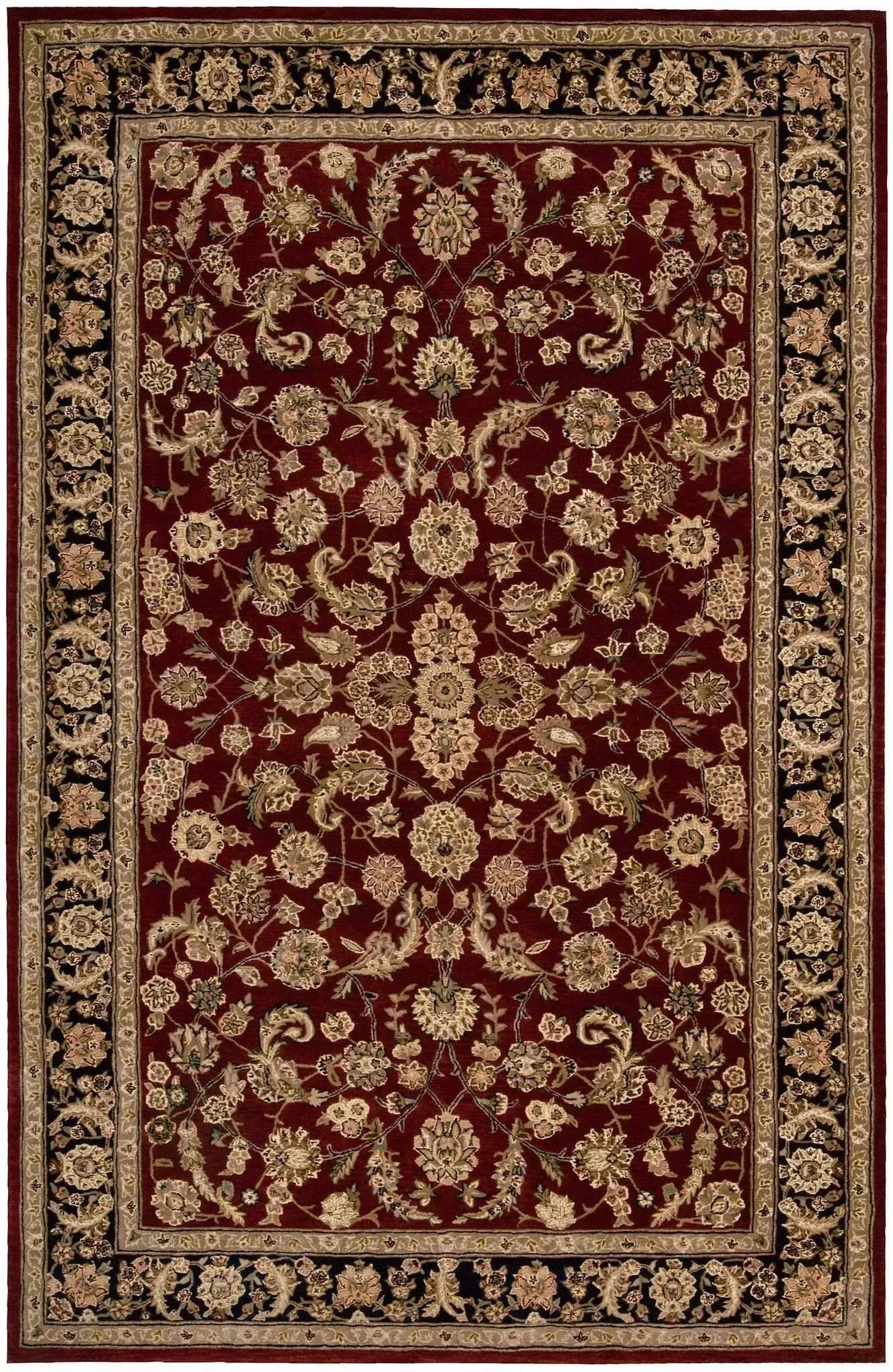 Nourison 2000 2002 Burgundy Rug