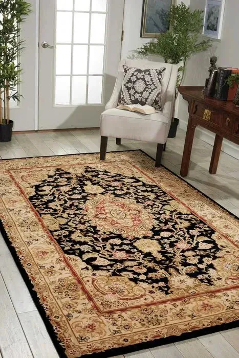 Nourison 2000 2028 Black Rug