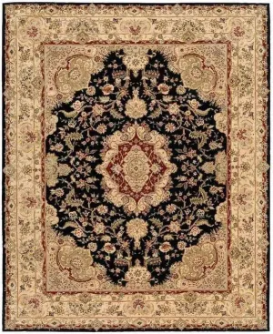 Nourison 2000 2028 Black Rug