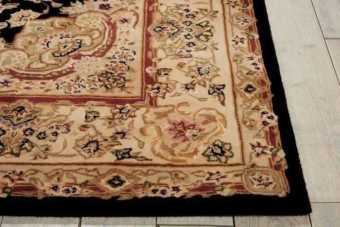 Nourison 2000 2028 Black Rug