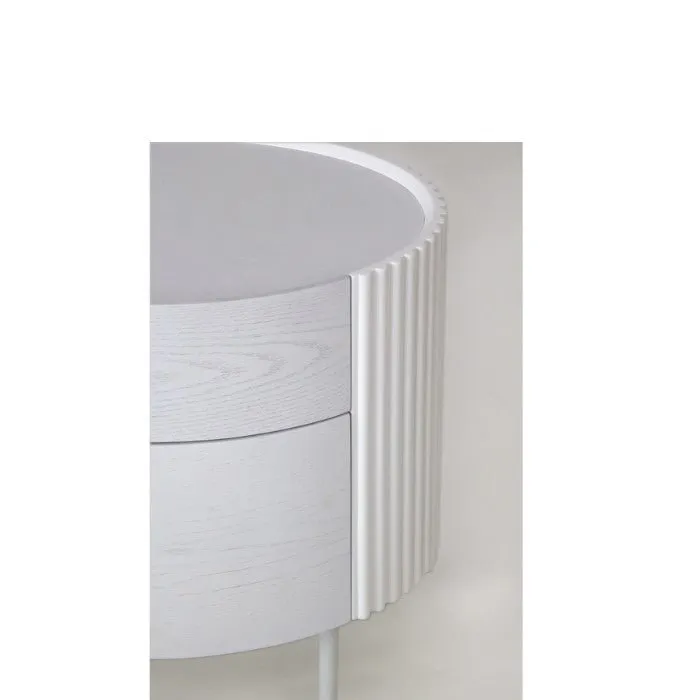 Ondata Bedside table - White