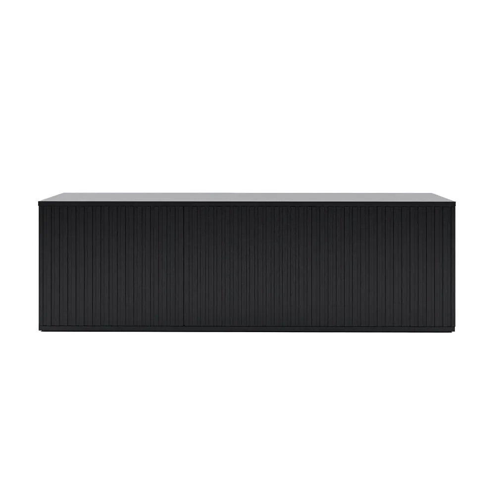 Opulent Modern Minimalist Black 60 inch TV Stand