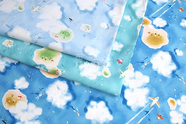 oxford - Drone View fabric