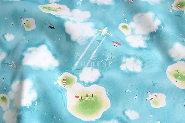 oxford - Drone View fabric
