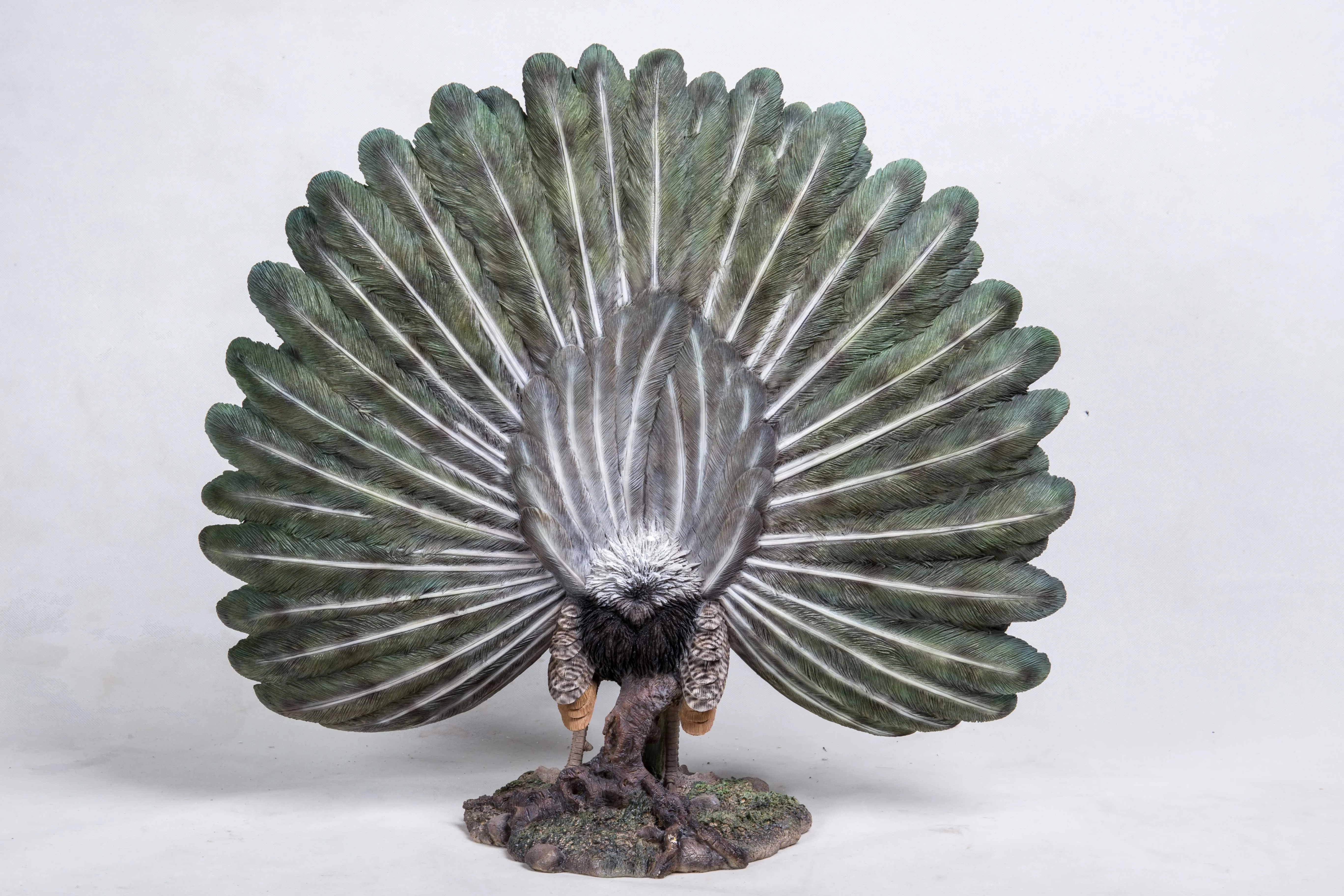 Peacock Statue