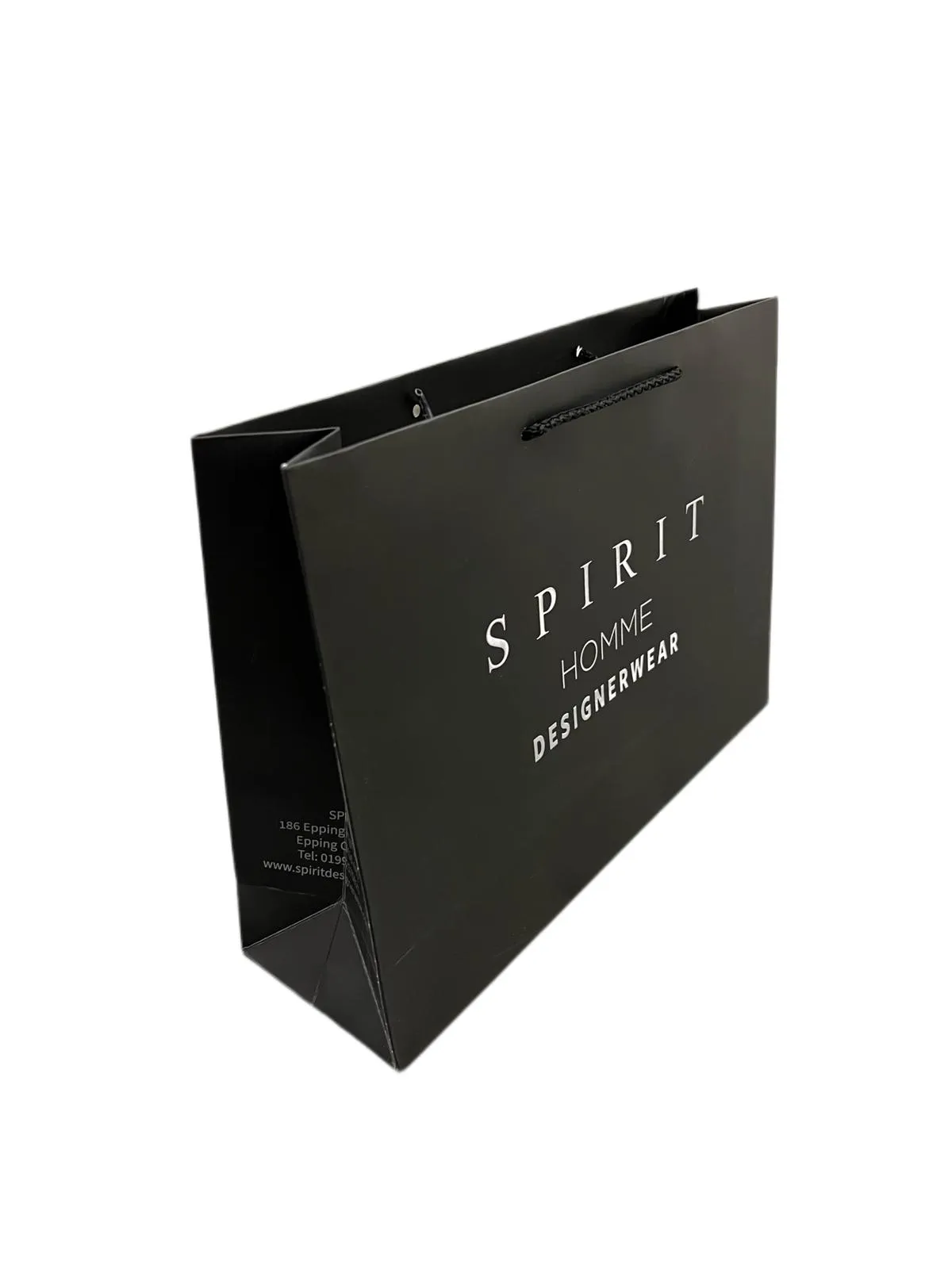 Personalised High Quality Carrier Bags 35 cm - 25 cm - 10 cm - From £0.80
