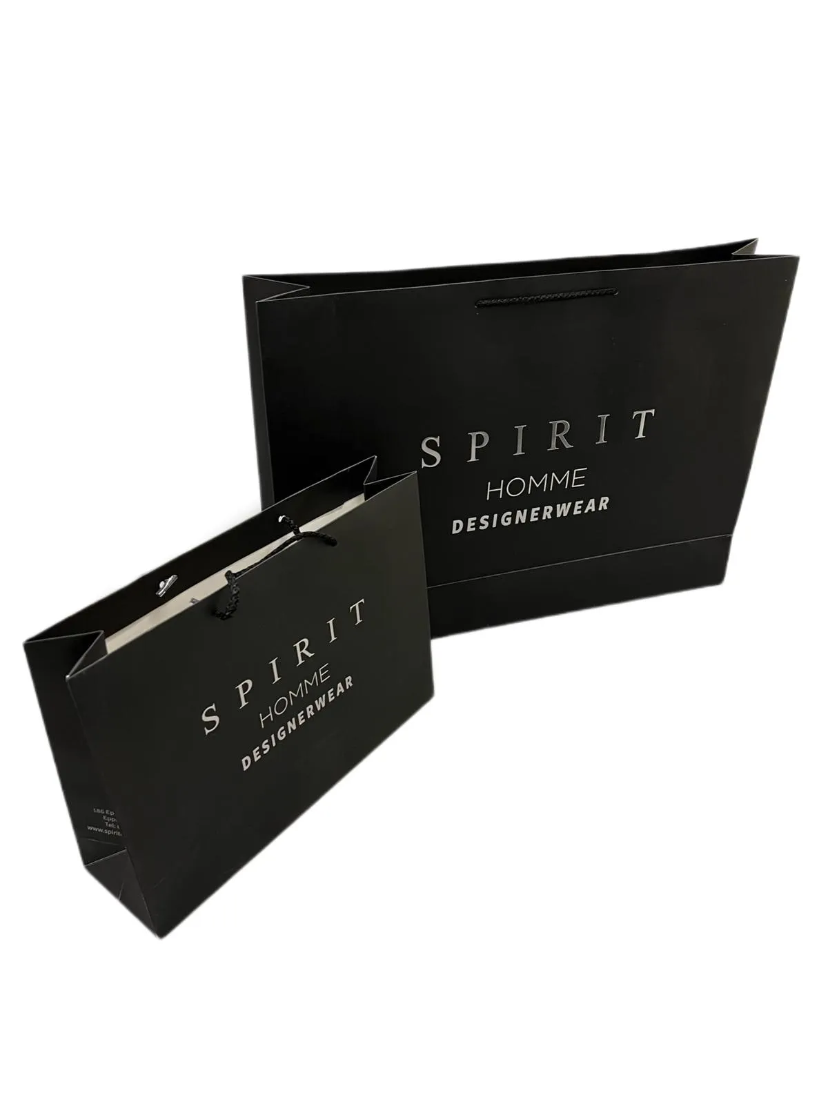 Personalised High Quality Carrier Bags 35 cm - 25 cm - 10 cm - From £0.80