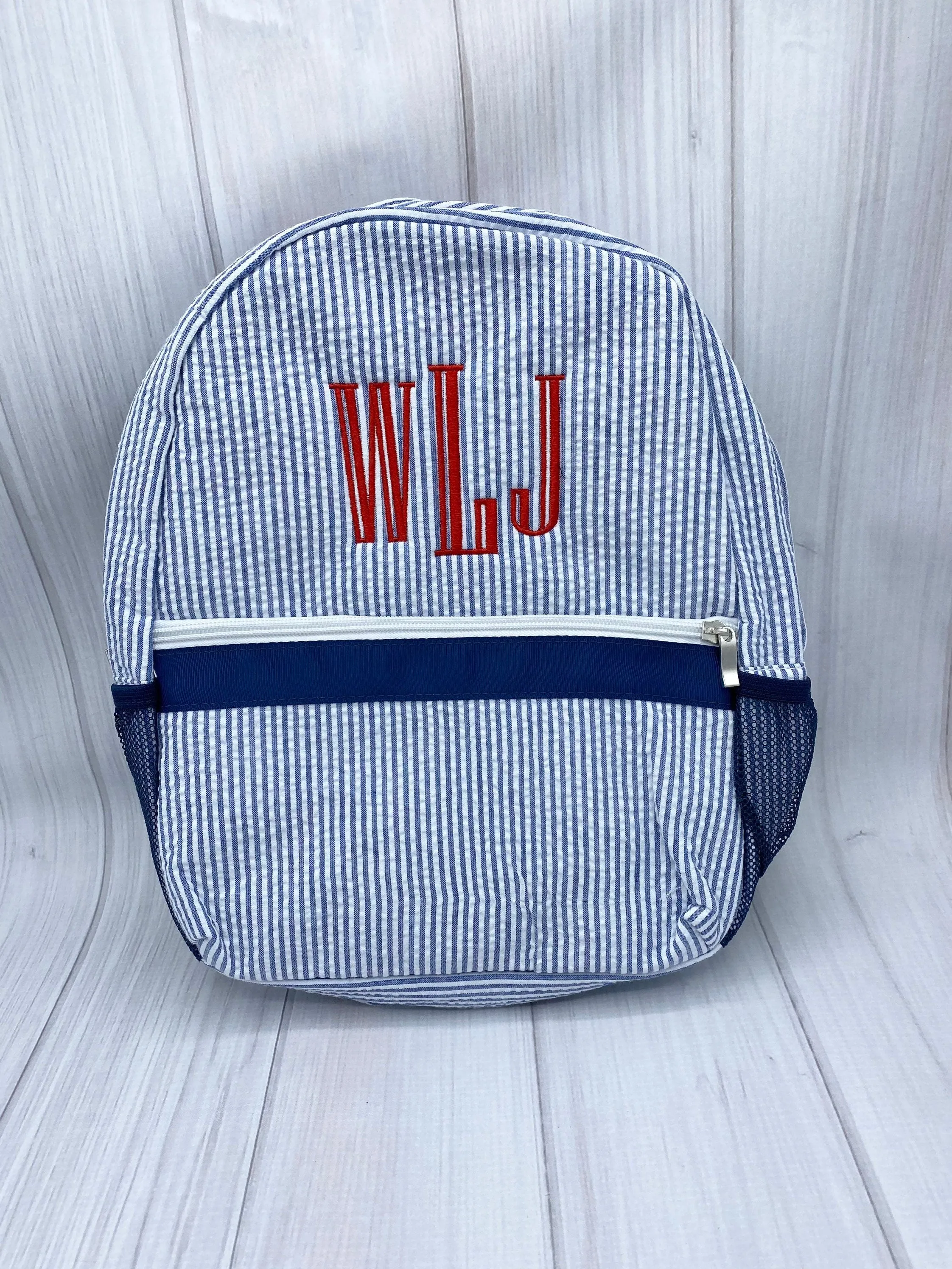 Personalized Preschool Book Bag