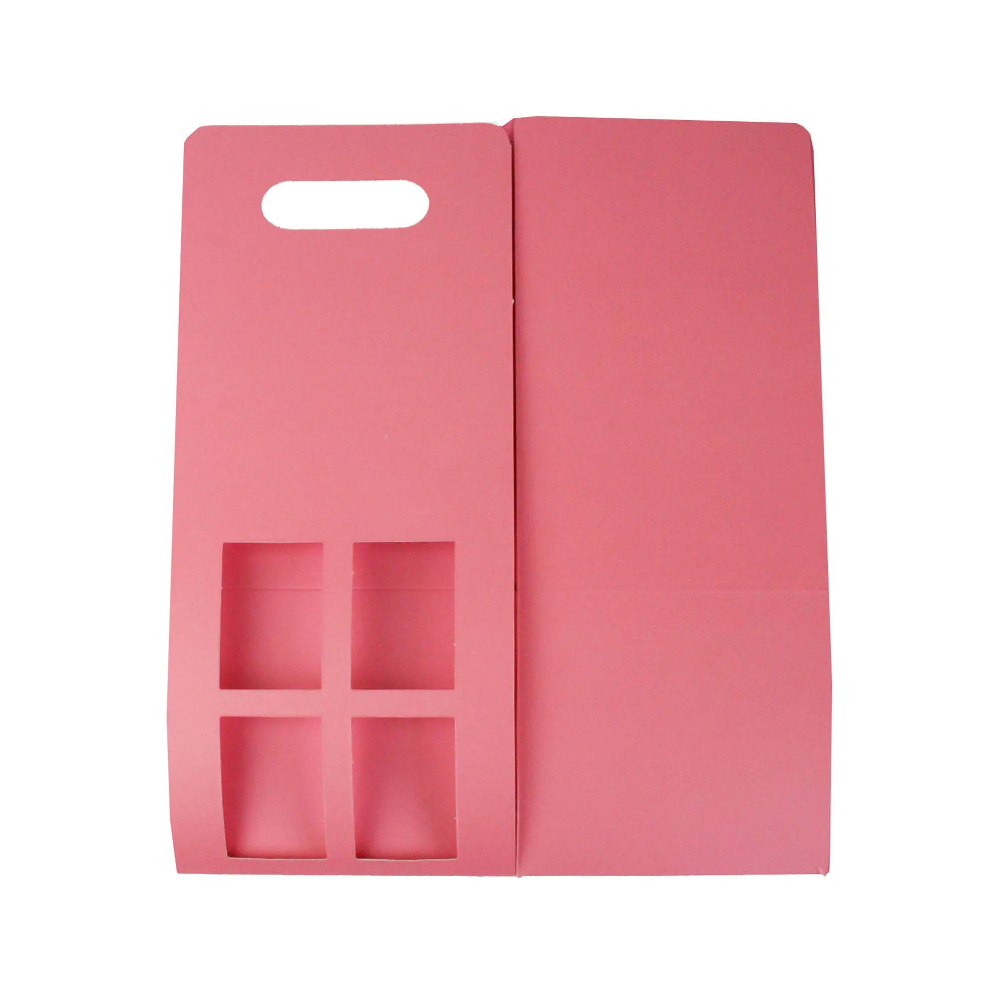 Pink Flower/Plant Carrier Boxes (Pack of 12)