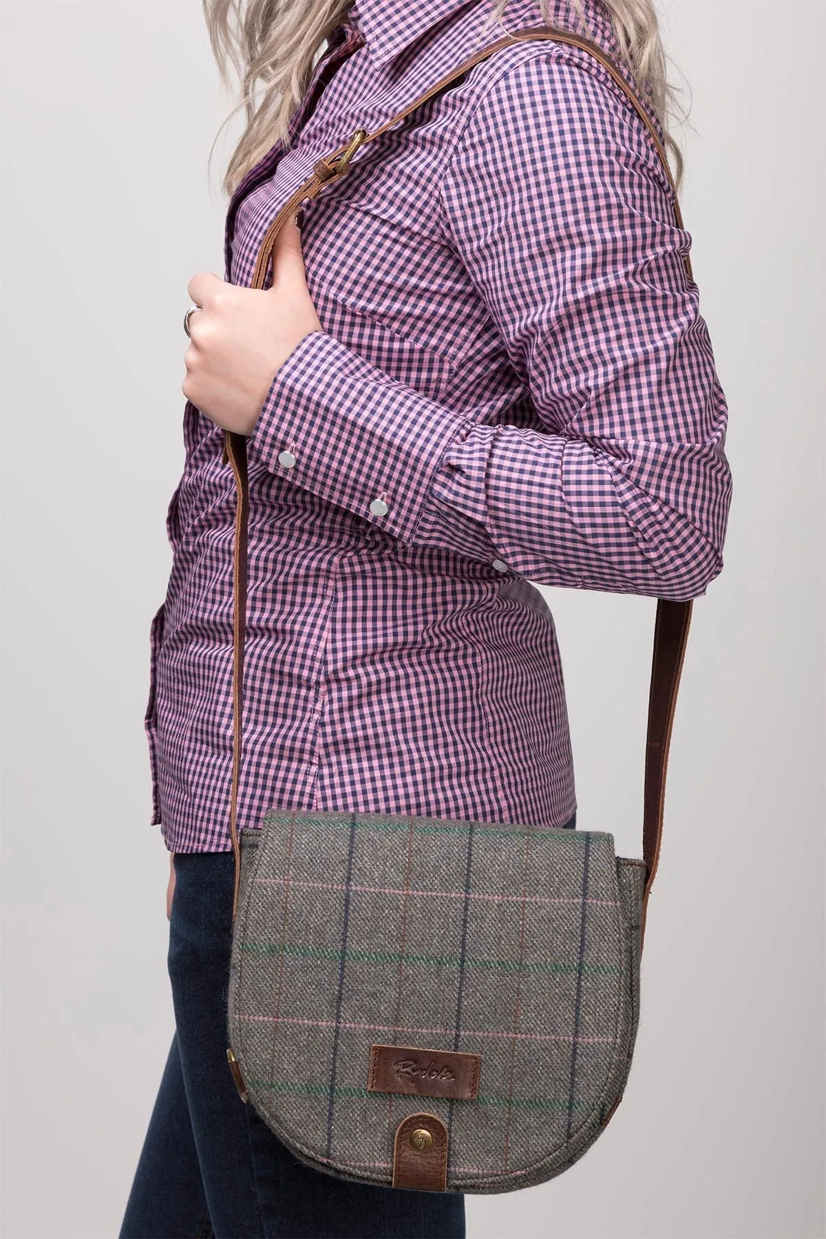 Pippa Tweed Saddle Bag