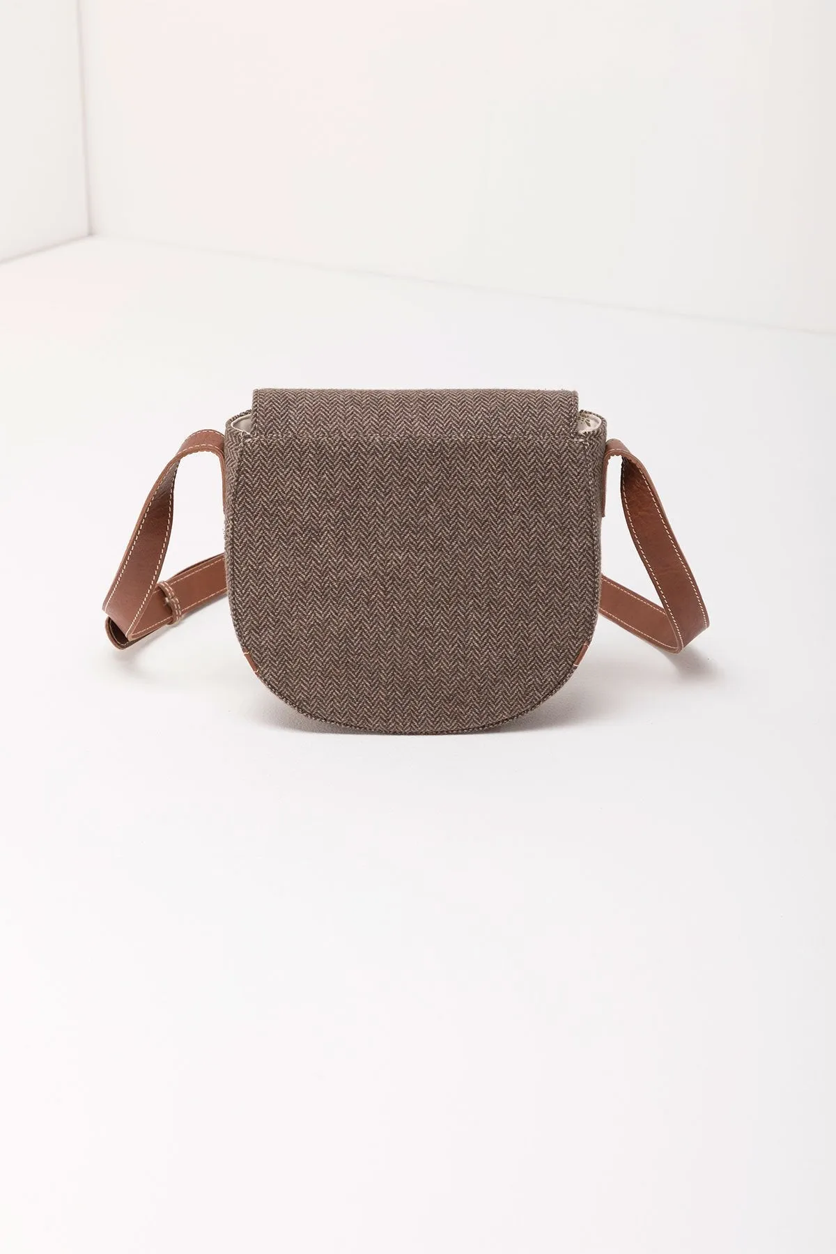 Pippa Tweed Saddle Bag